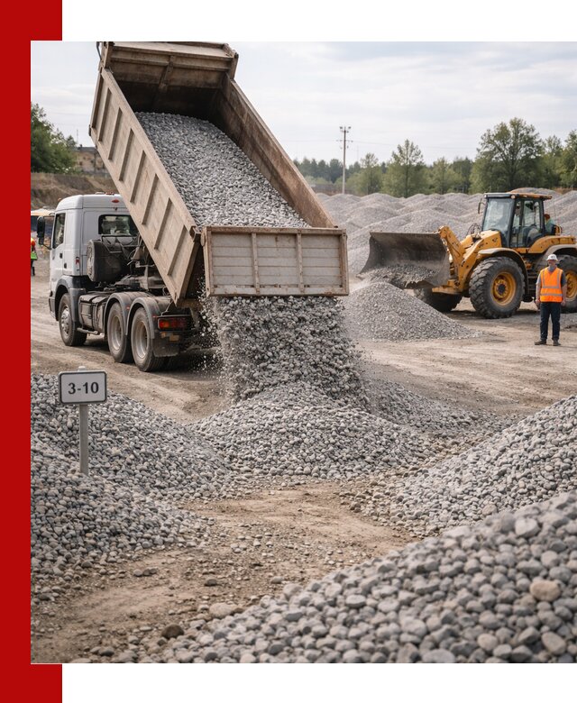 Гранитный щебень фракции 3–10: доставка и продажа в Новокузнецке