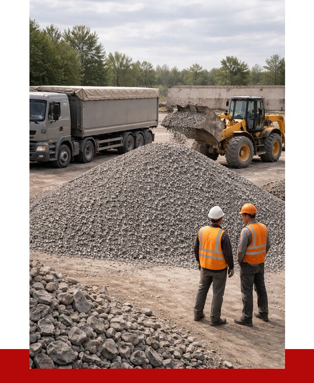 Гранитный щебень фракция 5-20 в Новокузнецке от 4315 руб | ПРОНЕРУДНвк