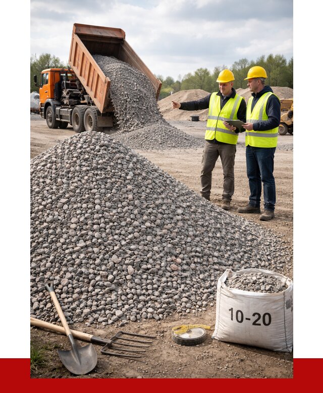 Гранитный щебень фракция 10-20 в Новокузнецке от 4315 руб.|ПРОНЕРУДНвк