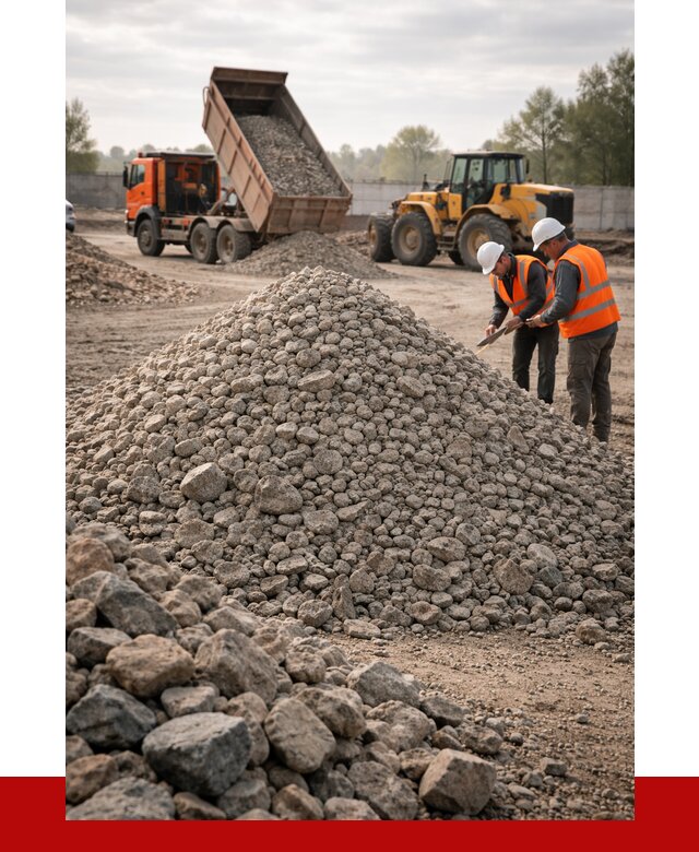 Гранитный щебень фракция 40-70 в Новокузнецке от 2569 руб ПРОНЕРУДНвк