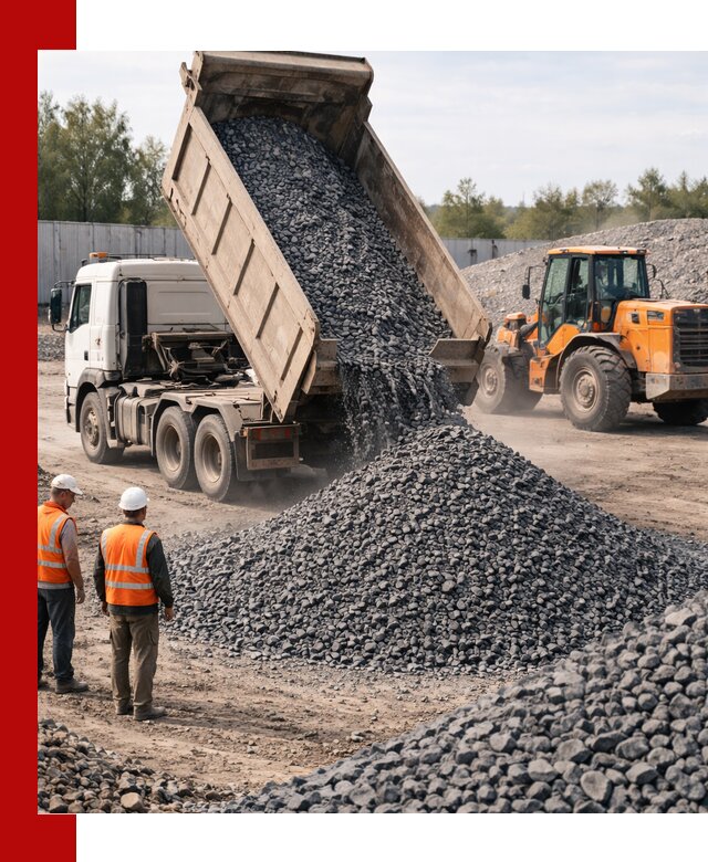 Доставка и продажа щебня габбро-диабаза в Новокузнецке