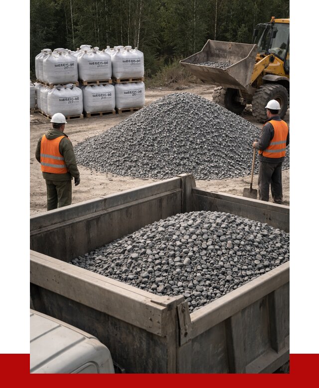 Щебень габбро диабаз 20-40 в Новокузнецке от 3493 руб. | ПРОНЕРУДНвк