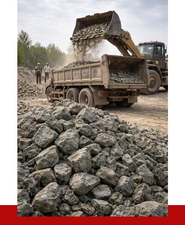 Щебень габбро диабаз фракция 70-150 в Новокузнецке от 2877 р.|ПРОНЕРУДНвк