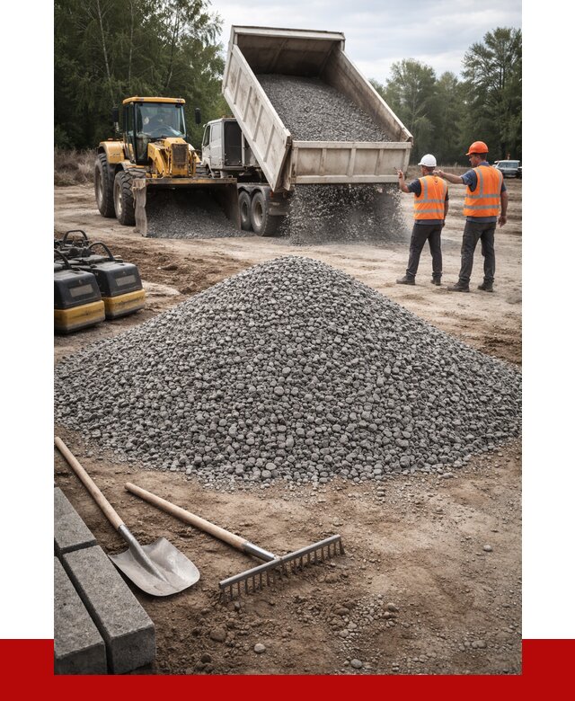 Гравийный щебень купить в Новокузнецке от 2260 р. ПРОНЕРУДНвк