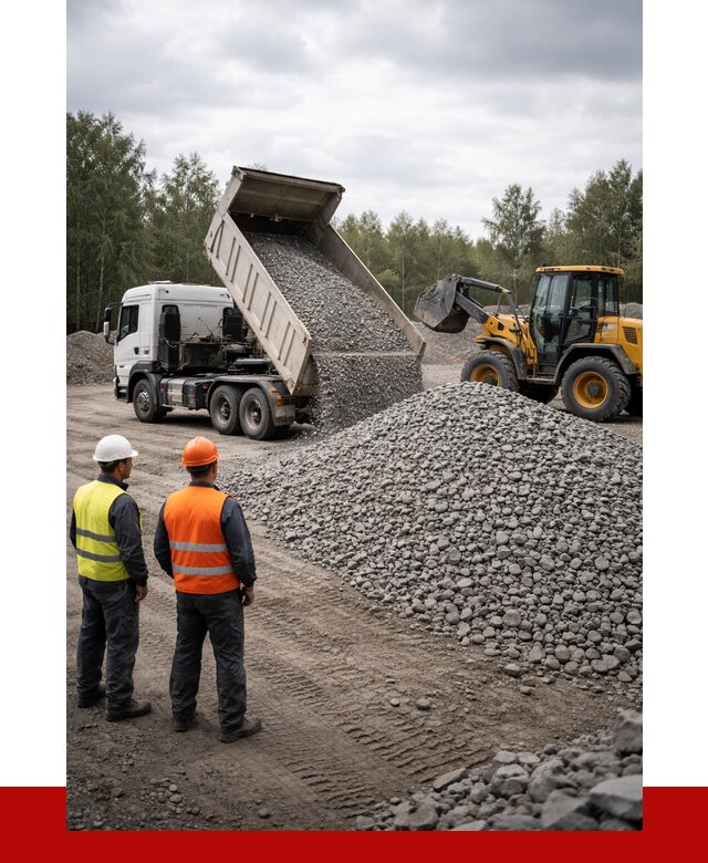 Гравийный щебень фракция 40-70 в Новокузнецке от 9760р | ПРОНЕРУДНвк