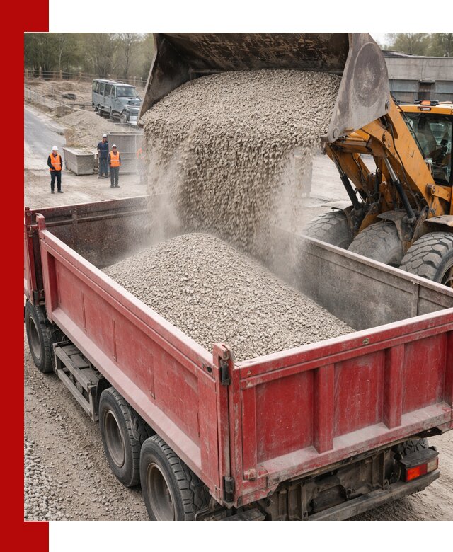 Купить известняковый щебень фракции 0-5 с доставкой в Новокузнецке