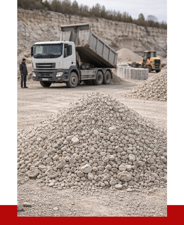 Известняковый щебень фракция 5-20 в Новокузнецке, 4315 р. ПРОНЕРУДНвк