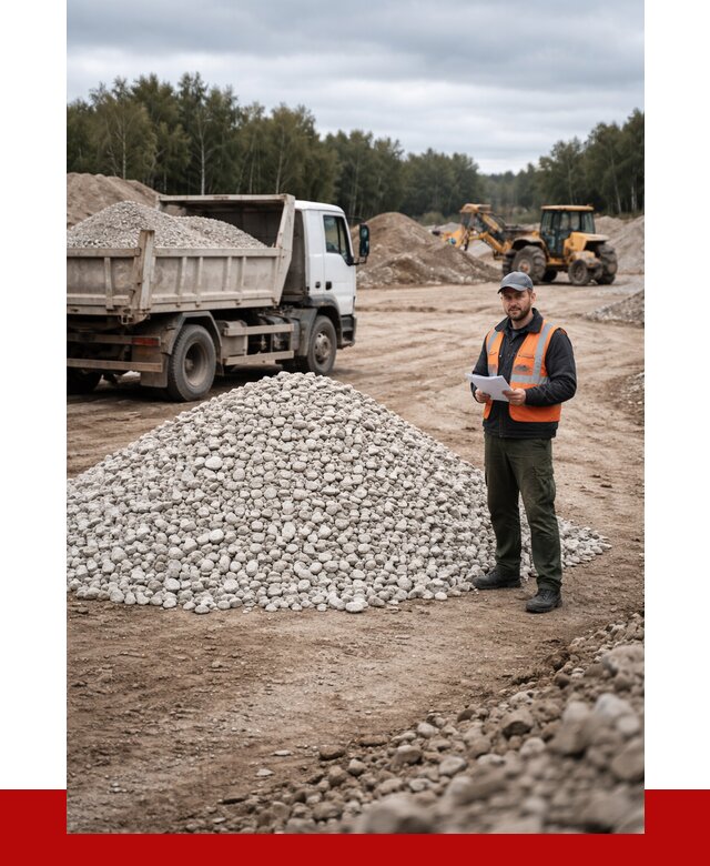 Доломитовый щебень в Новокузнецке купить от 2260 р., ПРОНЕРУДНвк