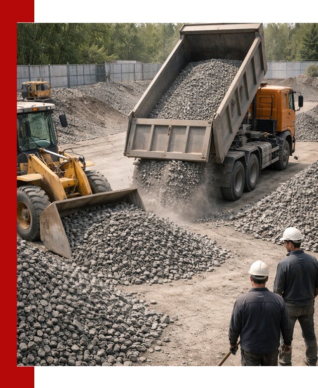 Шлаковый щебень фракция 20-40 доставка и продажа в Новокузнецке