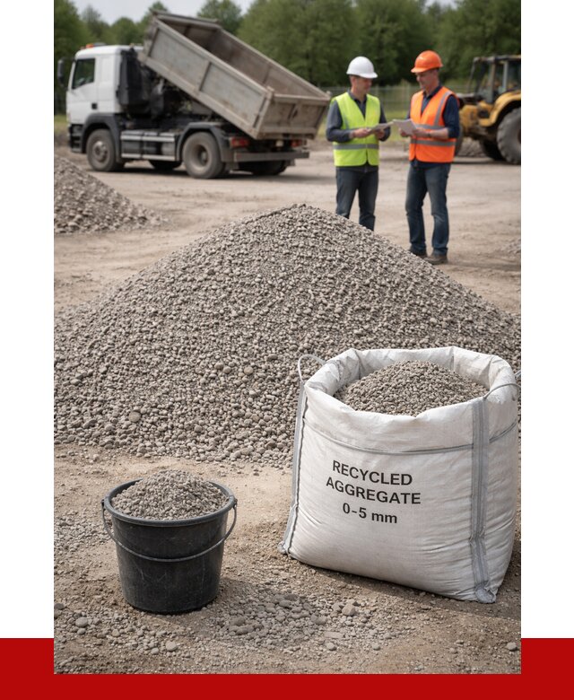 Вторичный щебень фракция 0-5 в Новокузнецке от 1644 р. ПРОНЕРУДНвк