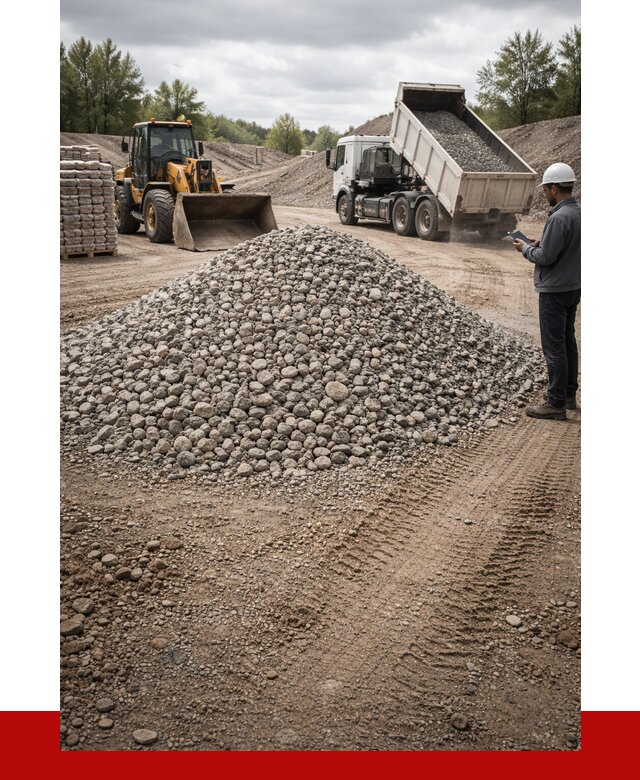 Купить бетонный щебень в Новокузнецке, от 3288 р. ПРОНЕРУДНвк