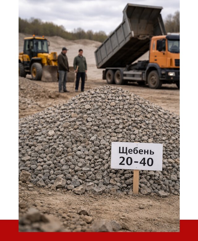 Бетонный щебень фракция 20-40 в Новокузнецке от 2517 р. | ПРОНЕРУДНвк