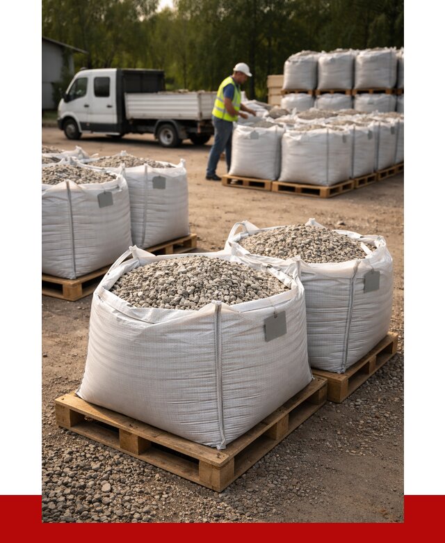 Щебень в мешках с доставкой в Новокузнецке от 4315 р. | ПРОНЕРУДНвк