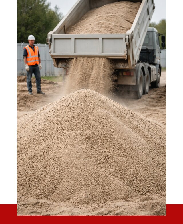 Купить сеяный песок с доставкой в Новокузнецке от 2260 р ПРОНЕРУДНвк