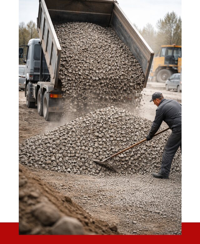 Гравий фракция 20-40 в Новокузнецке от 2569 р. доставка | ПРОНЕРУДНвк