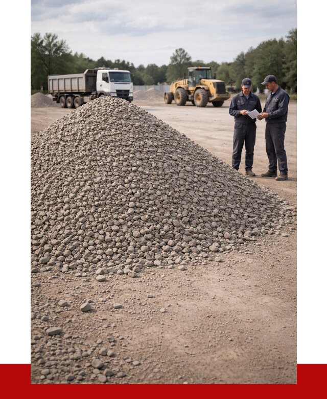 Купить гравий фракция 40-70 в Новокузнецке от 1233 р. | ПРОНЕРУДНвк