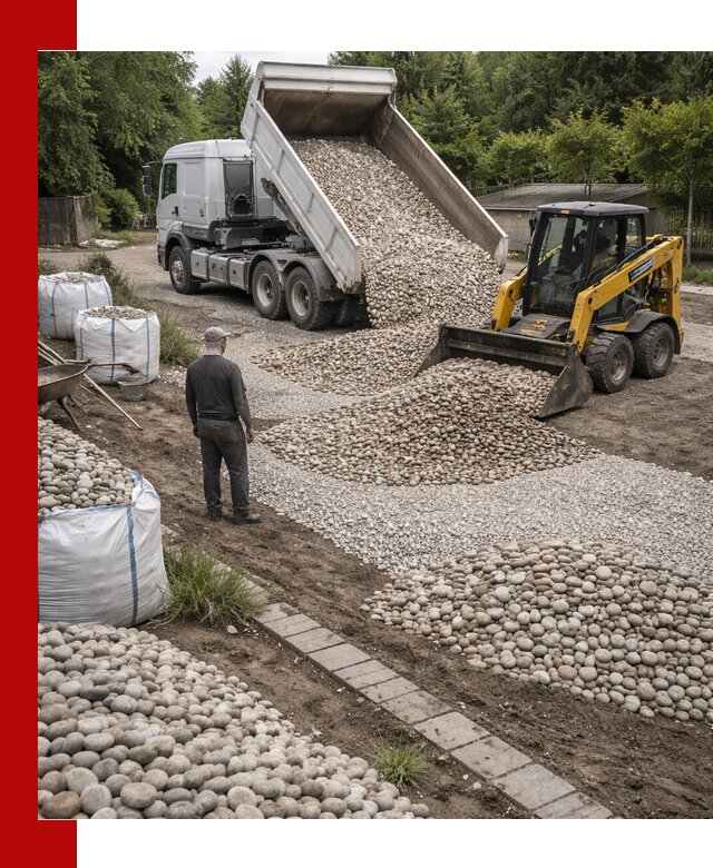 Доставка морской гальки оптом и в розницу в Новокузнецке