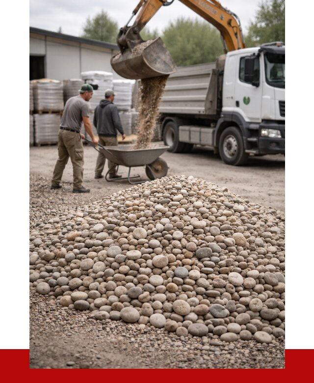 Галька декоративная в Новокузнецке от 3288 р. за куб | ПРОНЕРУДНвк