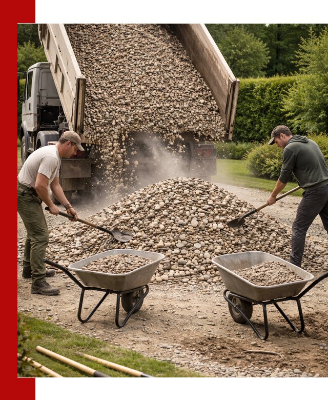 Доставка и продажа декоративной гальки в Новокузнецке