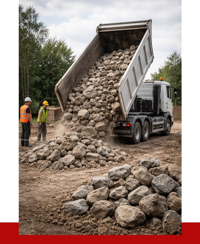 Купить булыжник в Новокузнецке с доставкой от 4623 р. за куб | ПРОНЕРУДНвк