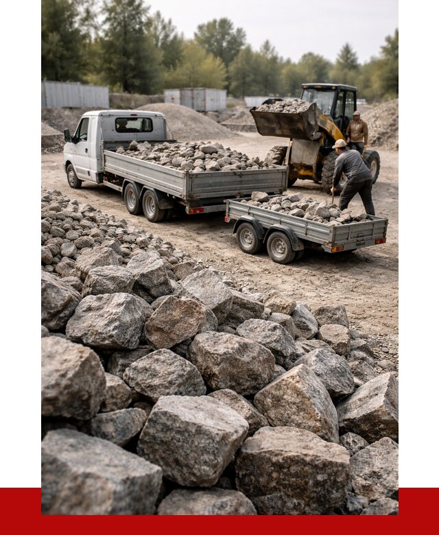 Купить бутовый камень гранитный в Новокузнецке от 2877 р. | ПРОНЕРУДНвк