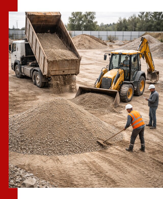 Поставка и доставка ПГС С4 в мешках и самосвалах в Новокузнецке