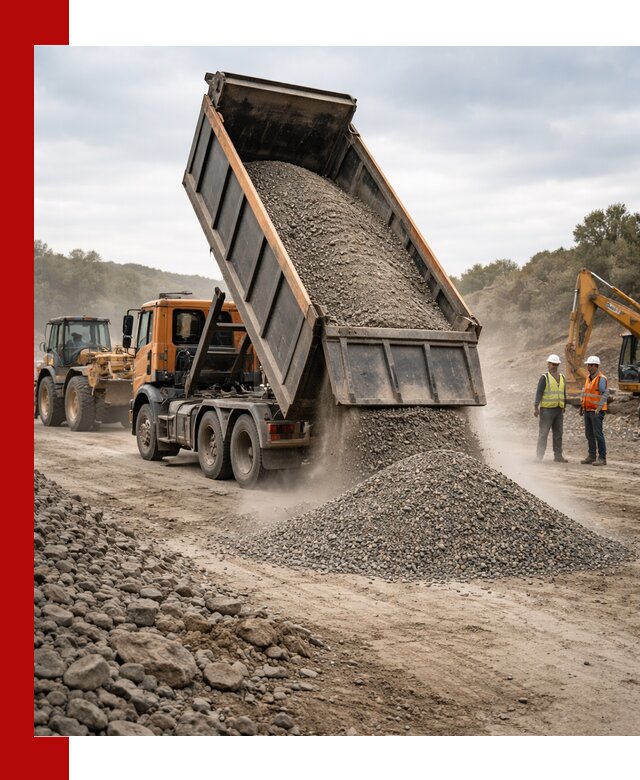 Щебёночно-песчаная смесь ЩПС С1 с доставкой в Новокузнецке