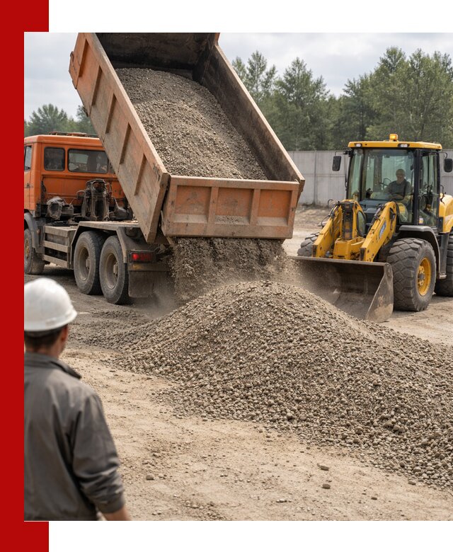 Доставка щпс С8 самосвалами в Новокузнецке от производителя