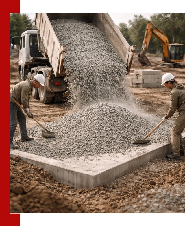 Доставка и продажа отсева для бетона в Новокузнецке