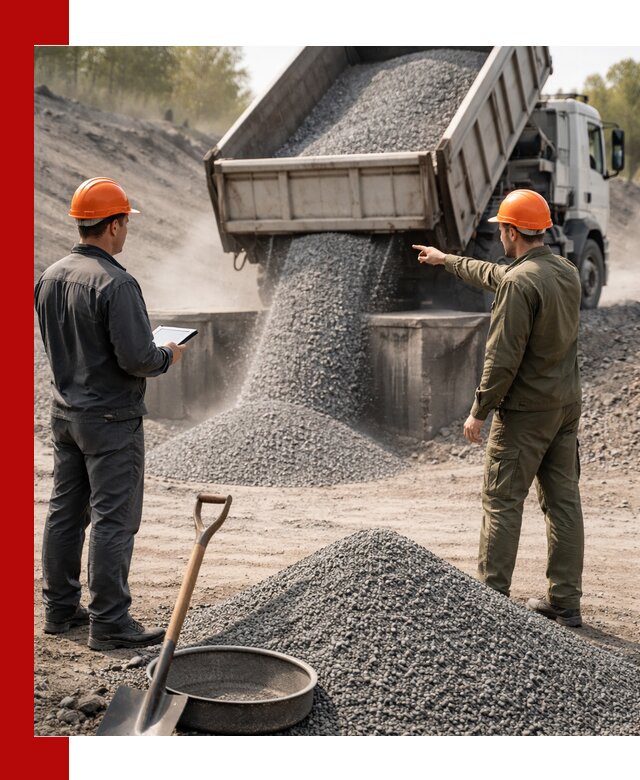 Гранитная крошка фракция 2-5 доставка в Новокузнецке