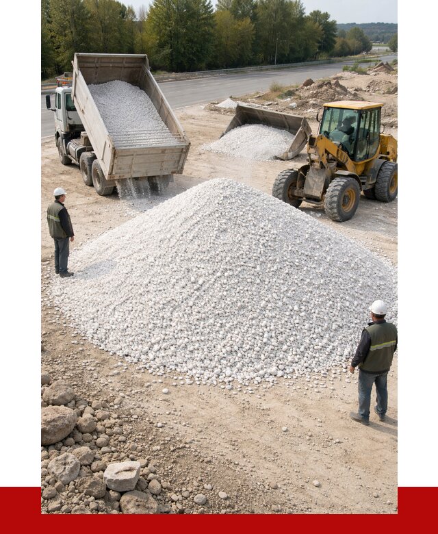 Белая мраморная крошка в Новокузнецке от 4315 р. с доставкой | ПРОНЕРУДНвк