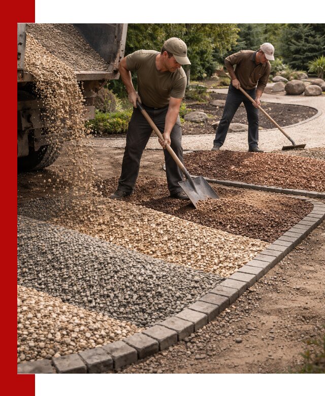 Декоративная крошка для ландшафта в Новокузнецке — продажа и доставка