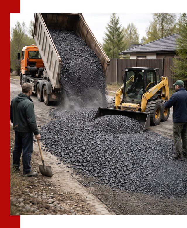 Крошка габбро с доставкой в Новокузнецке для строительных работ