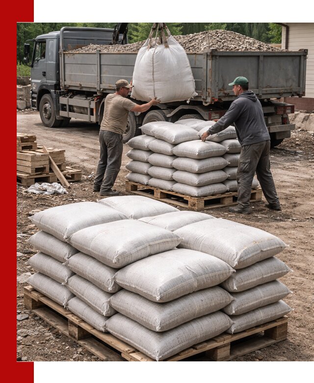 Керамзит в мешках с доставкой в Новокузнецке от компании-поставщика