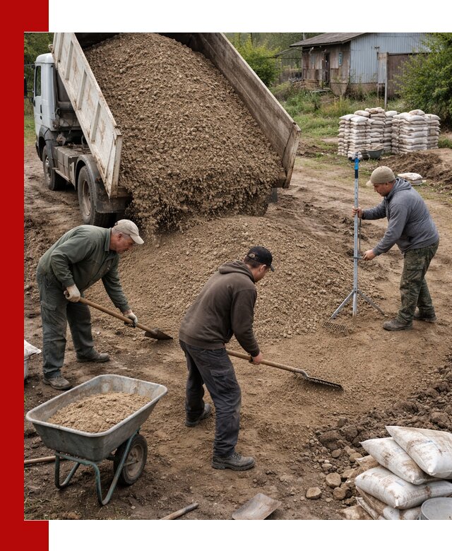 Керамзитовый песок с доставкой в Новокузнецке оптом и в розницу