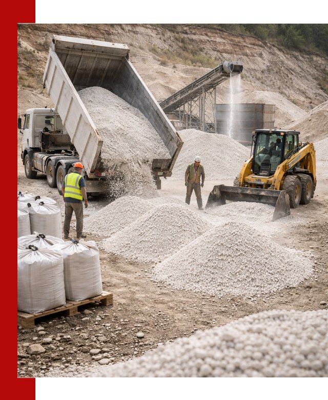 Доставка перлита в Новокузнецке для тепло-, звуко- и гидроизоляции