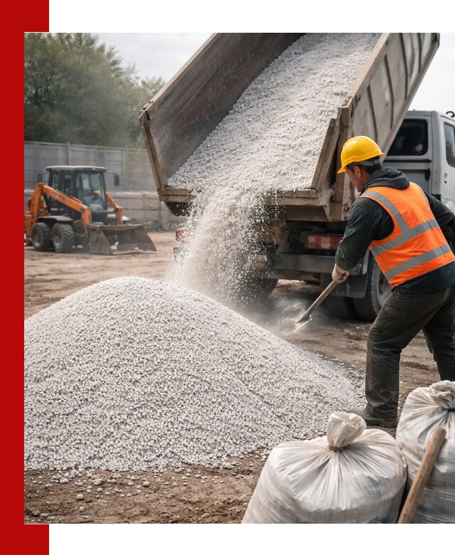 Доставка перлита вспученного в Новокузнецке оптом и в розницу
