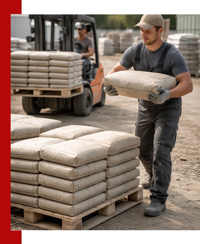 Доставка цемента в мешках оптом и в розницу в Новокузнецке