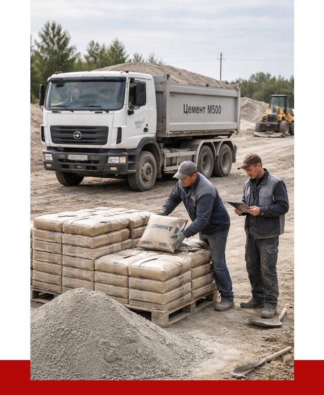 Купить цемент м500 с доставкой в Новокузнецке от 5342 р. | ПРОНЕРУДНвк