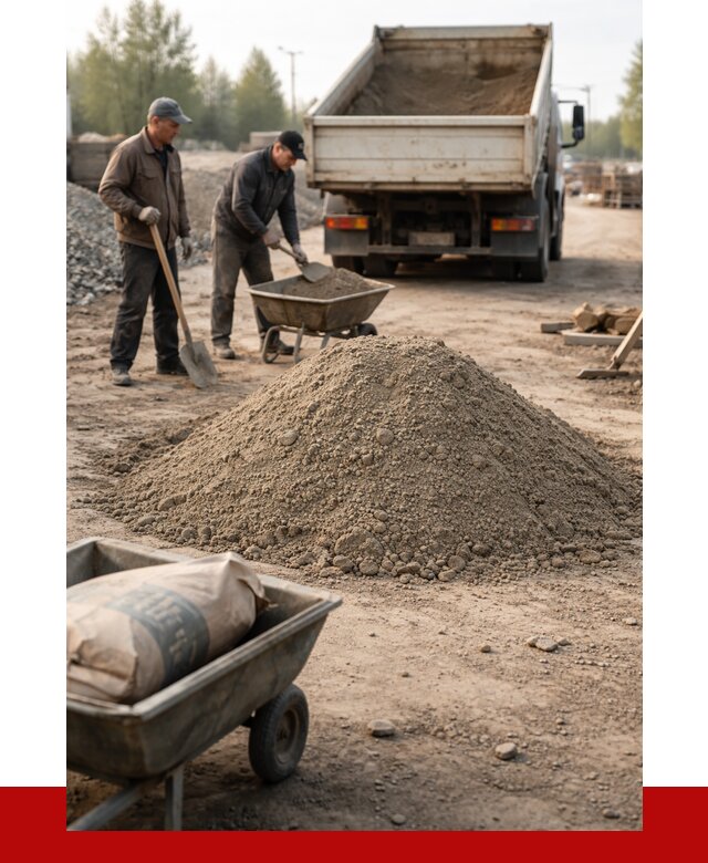 Цементно-песчаная смесь М150 в Новокузнецке от 4829 р. | ПРОНЕРУДНвк