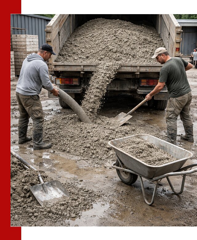 Цементно-песчаная смесь М150 доставка в Новокузнецке