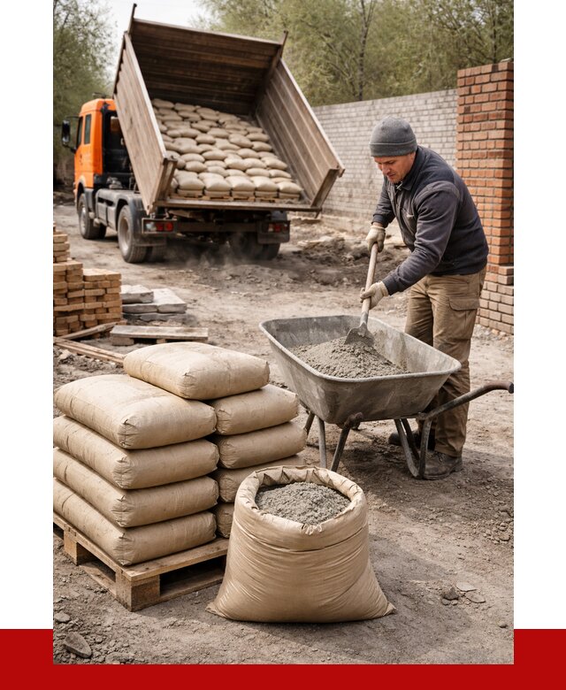 Купить сухую смесь для кладки в Новокузнецке от 1233 р. | ПРОНЕРУДНвк