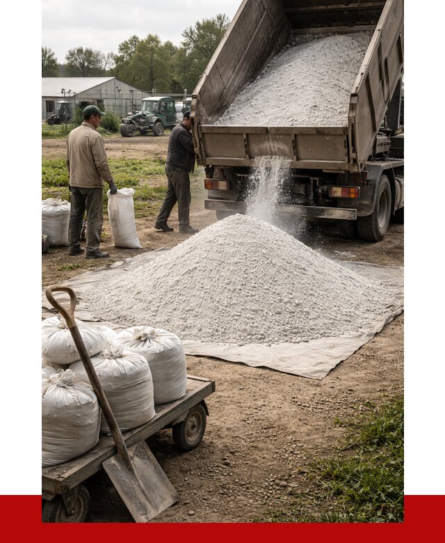Купить известняковая мука в Новокузнецке от 4315 р. за куб | ПРОНЕРУДНвк
