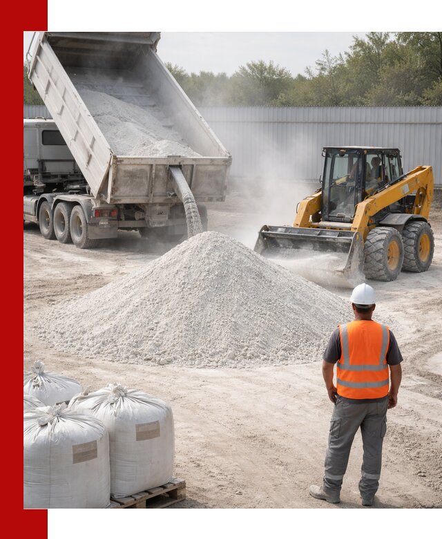 Доставка и продажа известняковой муки в Новокузнецке