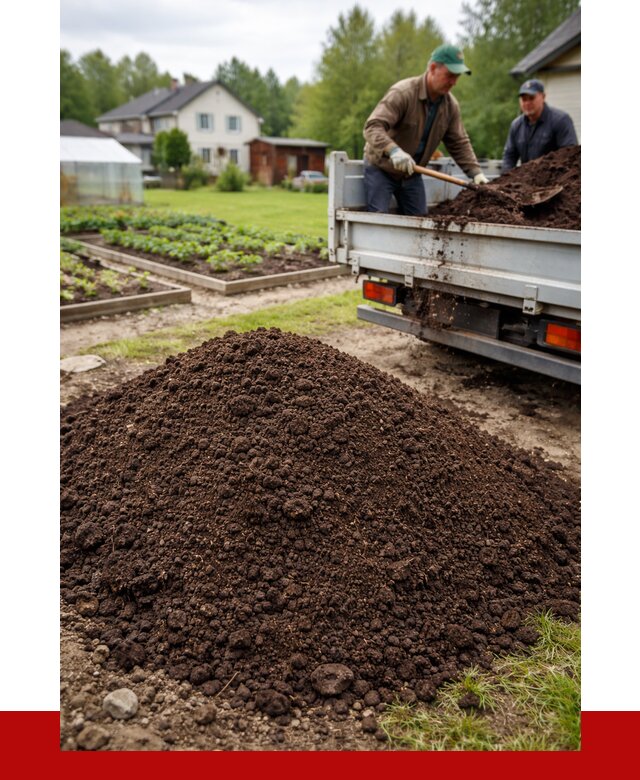 Плодородный грунт в Новокузнецке с доставкой от 4315 р. | ПРОНЕРУДНвк