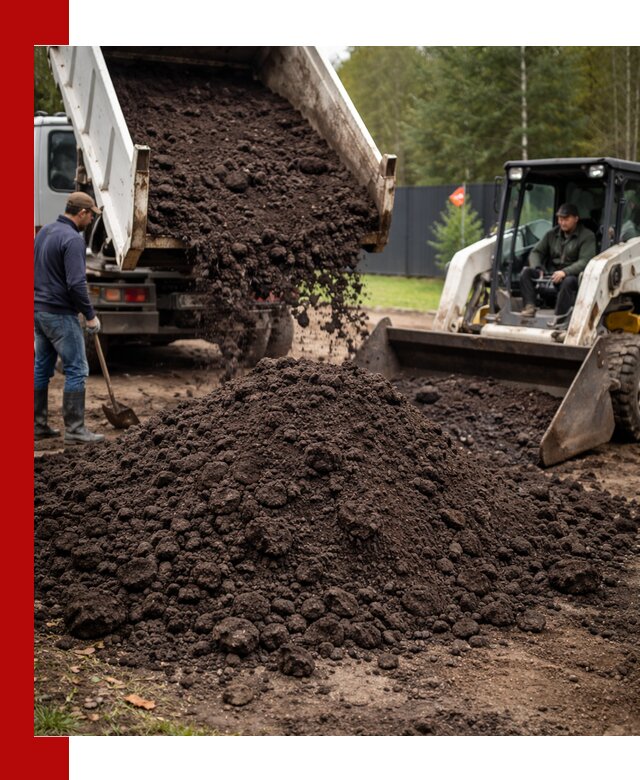 Плодородный грунт с доставкой в Новокузнецке для садов и огородов