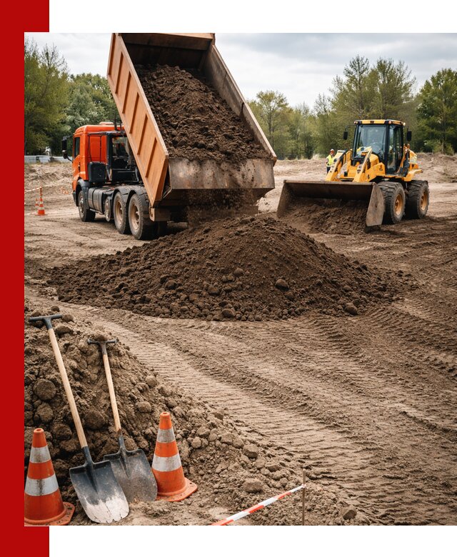 Поставка и доставка планировочного грунта в Новокузнецке