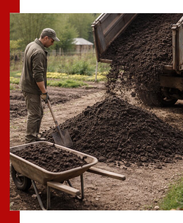 Доставка качественной земли для огорода в Новокузнецке