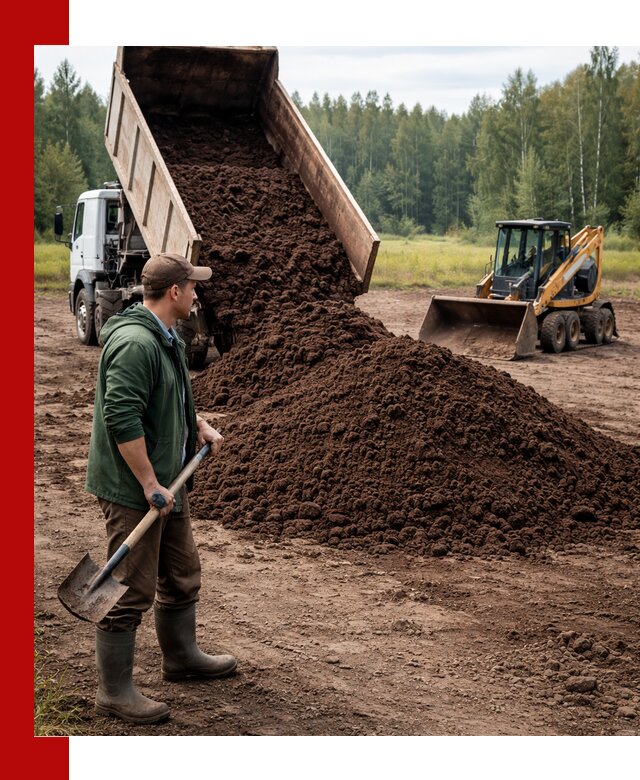 Купить верховой торф с доставкой в Новокузнецке для садоводства и растений