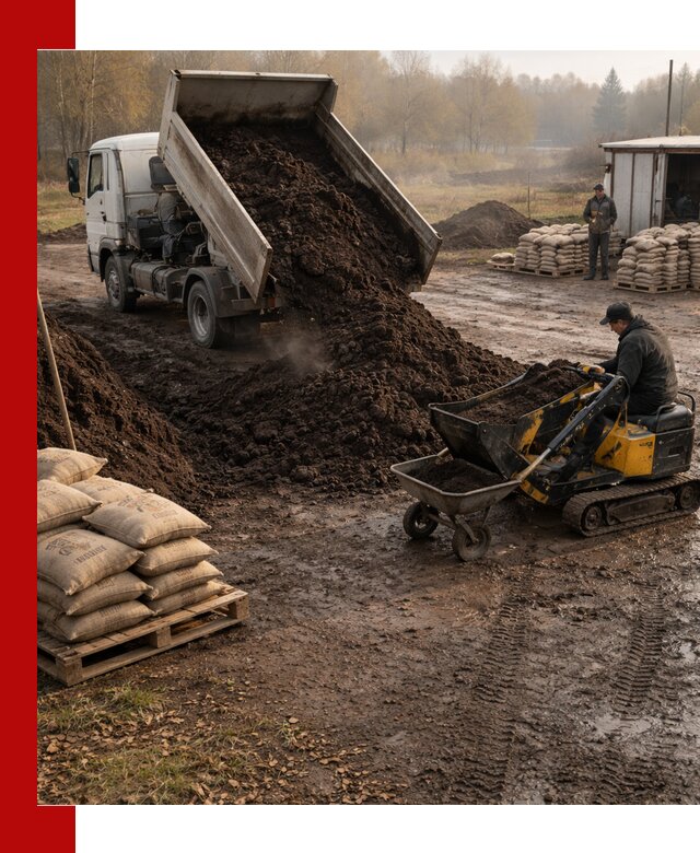 Кислый торф в доставке по выгодным ценам в Новокузнецке